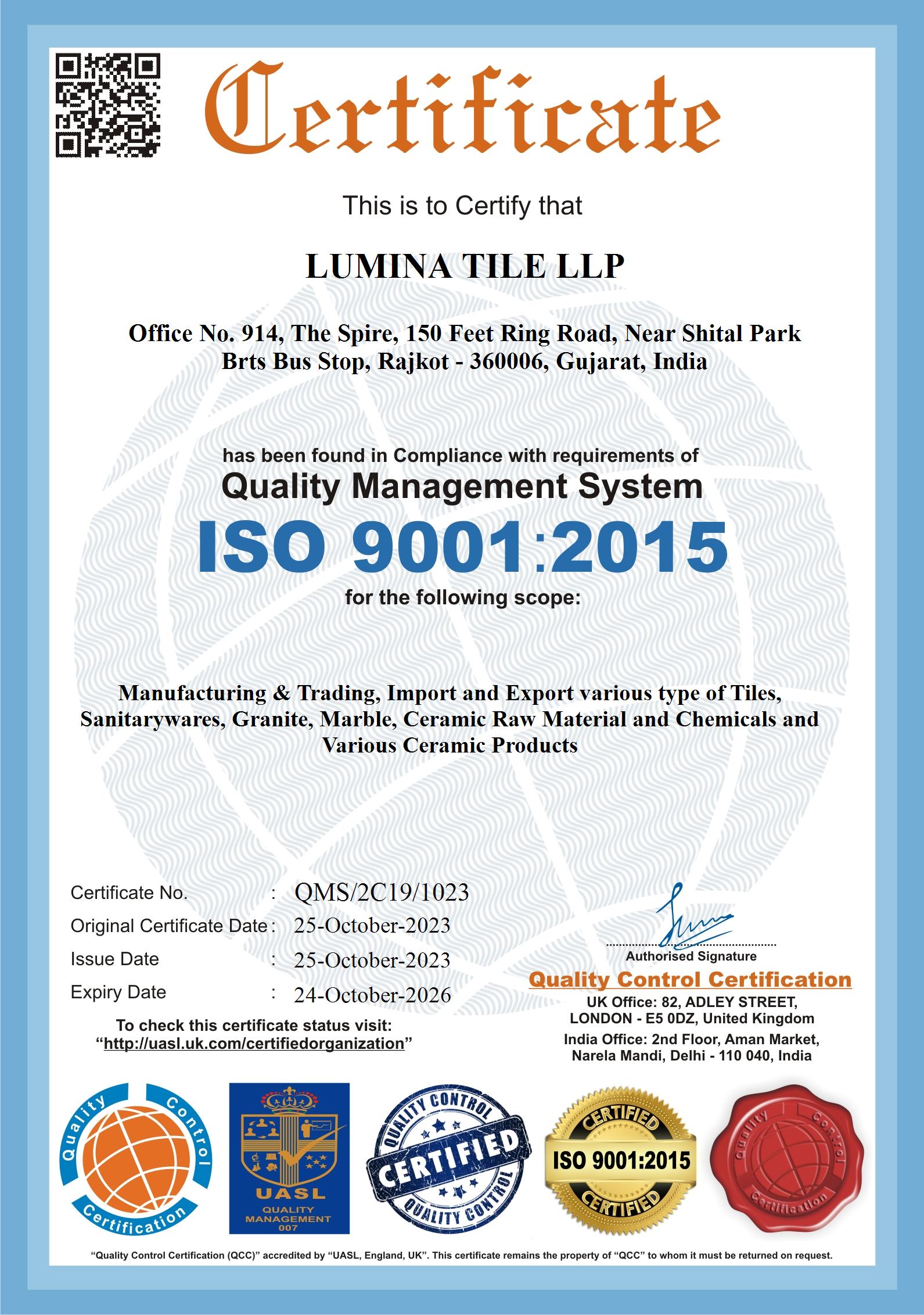 ISO LUMINA